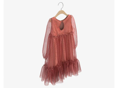 Children Clothing on Hanger 5 3D Model