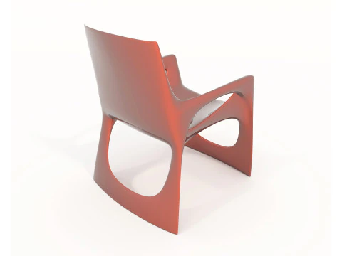 Modern Dining Table and Chairs 42 3D Model