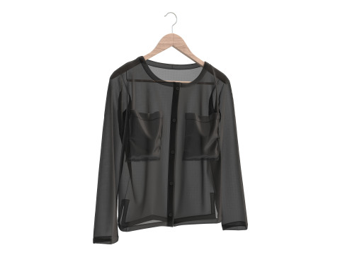 Askıda Bayan Giyim 23 3D Model