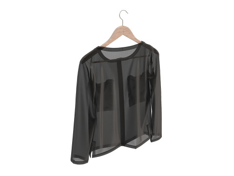 Askıda Bayan Giyim 23 3D Model