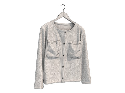 Askıda Bayan Giyim 23 3D Model