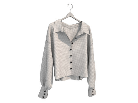 Askıda Bayan Giyim 23 3D Model