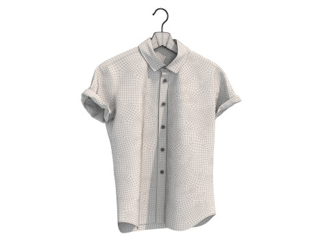 Askıda Bayan Giyim 23 3D Model