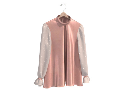 Clothing on Hanger 17 3D Model