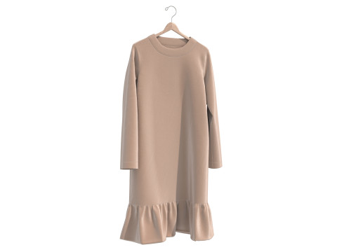 Clothing on Hanger 17 3D Model