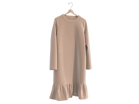 Clothing on Hanger 17 3D Model