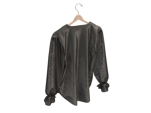 Clothing on Hanger 17 3D Model