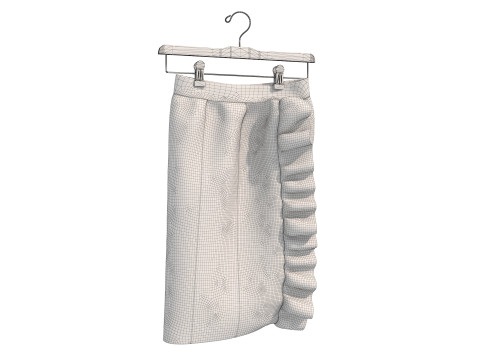 Clothing on Hanger 17 3D Model