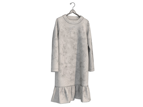 Clothing on Hanger 17 3D Model