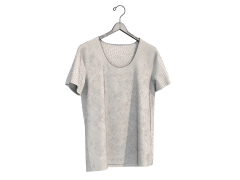 Clothing on Hanger 17 3D Model