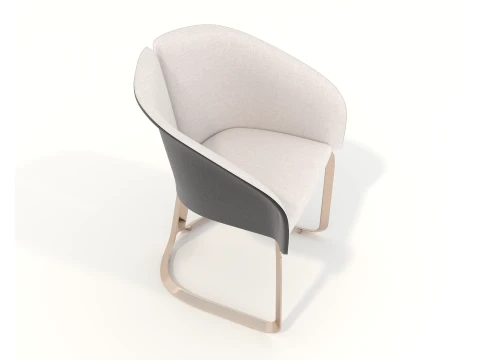 Sophisticated Modern Dining set 3D Model