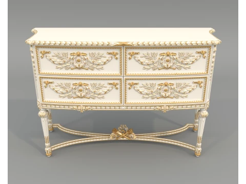 Classic Royal Sideboard 3 3D Model