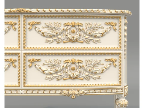 Classic Royal Sideboard 3 3D Model
