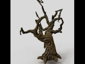 creepy tree 3D Model