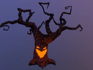 creepy tree 3D Model