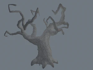 creepy tree 3D Model
