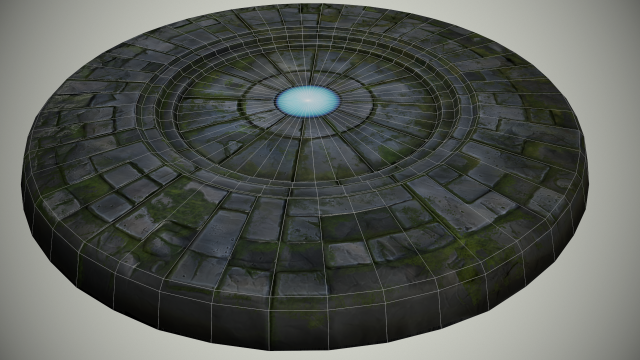 ancient portal 3D 模型 .c4d .max .obj .3ds .fbx .stl .blend 