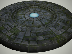 ancient portal 3Dモデル