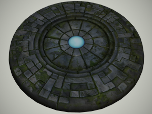 ancient portal 3D 模型