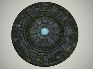 ancient portal 3D Model