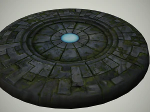 ancient portal 3D Model