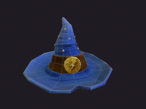 wizzard hat 3D Model