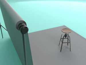 photo studio backdrop 3D Model