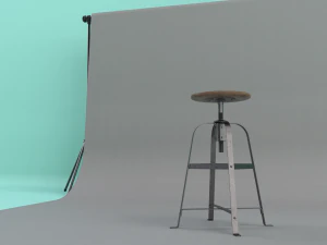 photo studio backdrop 3D Model