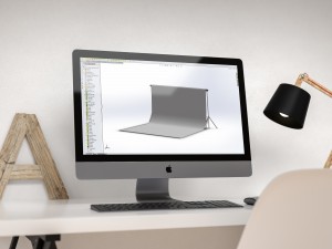 photo studio backdrop Modelo 3D