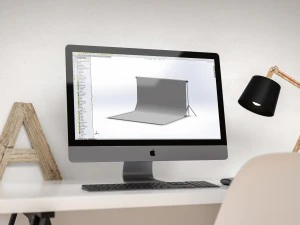photo studio backdrop 3D Model