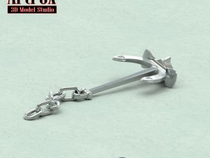 anchor holla 01 3D 모델