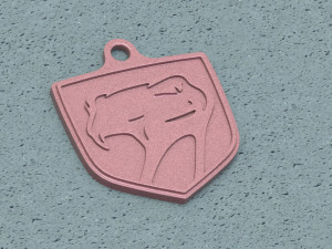 keychain viper 01 3D Print Model