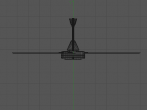 ceiling fan c4d fbx 3ds stl 3D Model