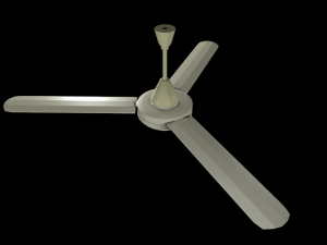 ceiling fan c4d fbx 3ds stl 3D Model