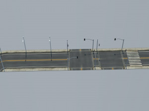 road pack Modello 3D