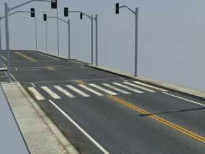 road pack Modello 3D