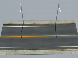 road pack Modello 3D