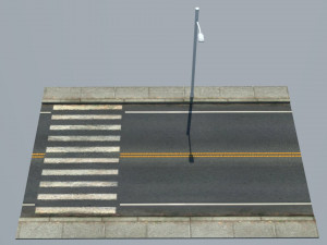 road pack Modello 3D