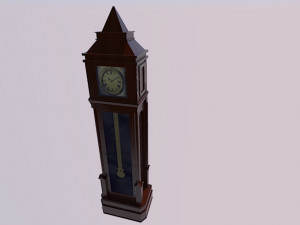 grandfather clock 3D Model