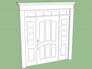 department door 3D Model