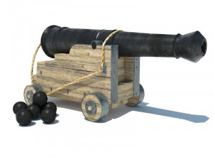 vessel cannon 3D Model