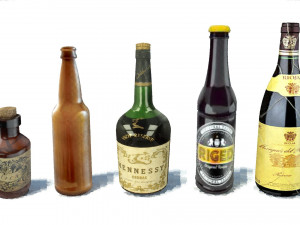 pack bottles 3D Model