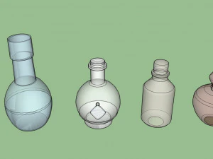 pack potions and poisons 3D Model