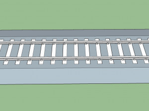 railroad pack 3D 모델