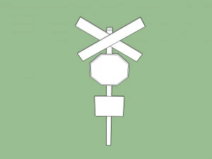 railroad pack 3D Model