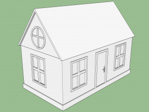 cabin 01 3D Model