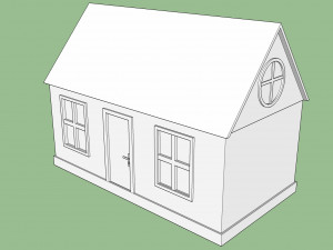 cabin 01 3D Model