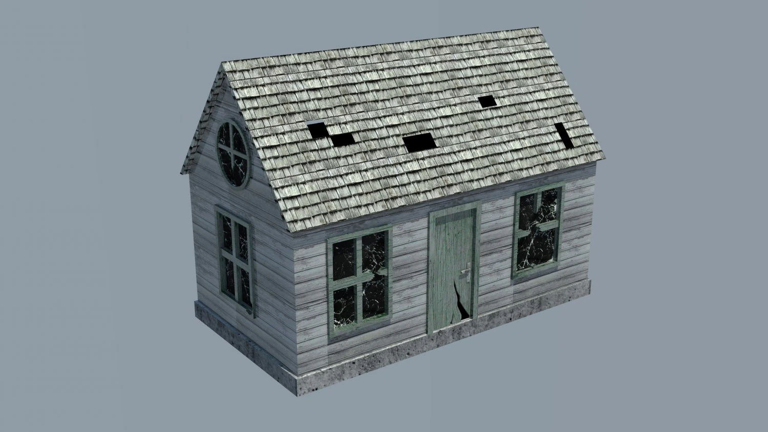 cabin 02 3D Model .c4d .max .obj .3ds .fbx .stl .blend 