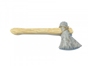 stone ax Modelo 3D