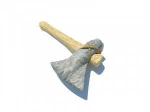 stone ax Modelo 3D